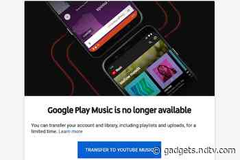 Google Play Music Begins Shutting Down for Users, YouTube Music Gets New Features
