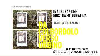 Da Corbordolo verso Urbino - Inaugurazione Mostra Fotografica (14 ottobre 2020) - Occhio alla Notizia