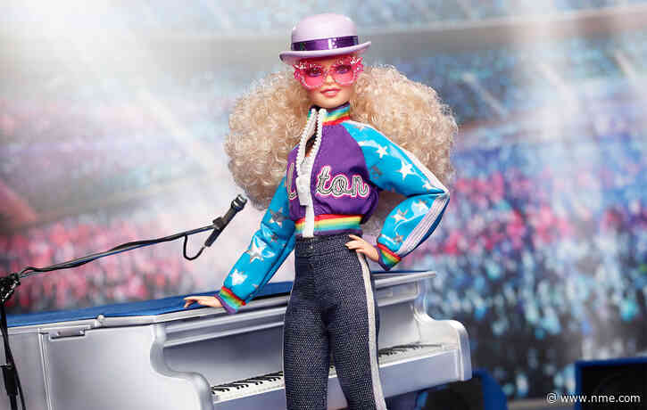 Elton John has launched his own Barbie doll