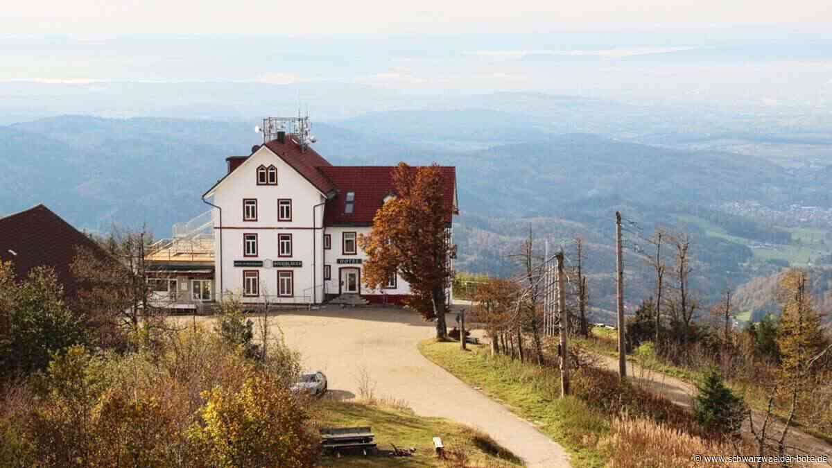 Markgräflerland : Berghotel auf dem Hochblauen seit Monaten geschlossen
