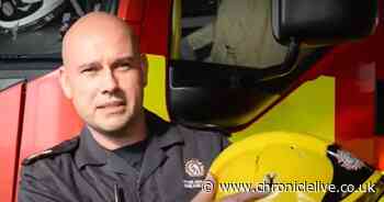 Plea for respect on Bonfire Night as attack left firefighter with hole in helmet