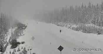 B.C.’s Southern Interior undergoing first major snowfall of season