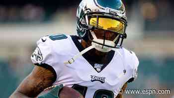 Eagles' Jackson may head to IR with ankle injury