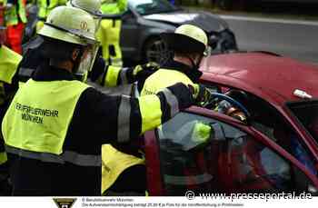 FW-M: Verkehrsunfall sorgt für langen Stau (A99)