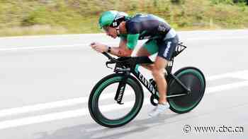 Ironman triathlete Lionel Sanders sets Canadian record for distance cycled in an hour