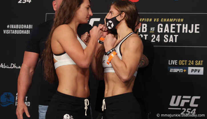 Miranda Maverick: Liana Jojua made 'big mistake' with UFC 254 faceoff threat