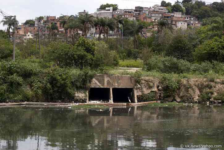 In Brazil's richest city, works to clean a filthy river