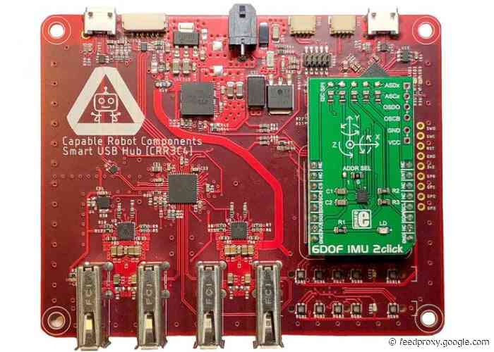 Programmable USB Hub offers per-port power and data disconnects