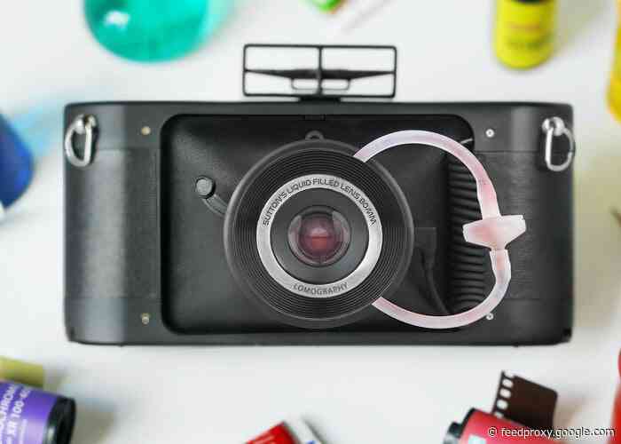 Lomography camera with liquid filled lens $79 expands your photographic creativity