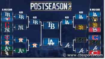 MLB playoffs: Bracket, World Series dates, schedule as Rays, Dodgers square off