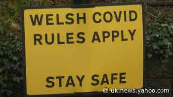 Town on English-Welsh border vexed by differing virus rules