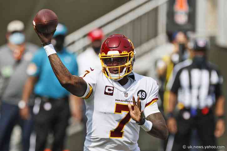 AP Source: Washington QB Haskins fined for breaking protocol