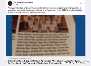 ‘Black Guy’ label for student in yearbook was created by employee, Indiana school says
