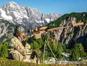 Stunning photos show Special Forces snipers taking tough high-angle shots way up in the mountains