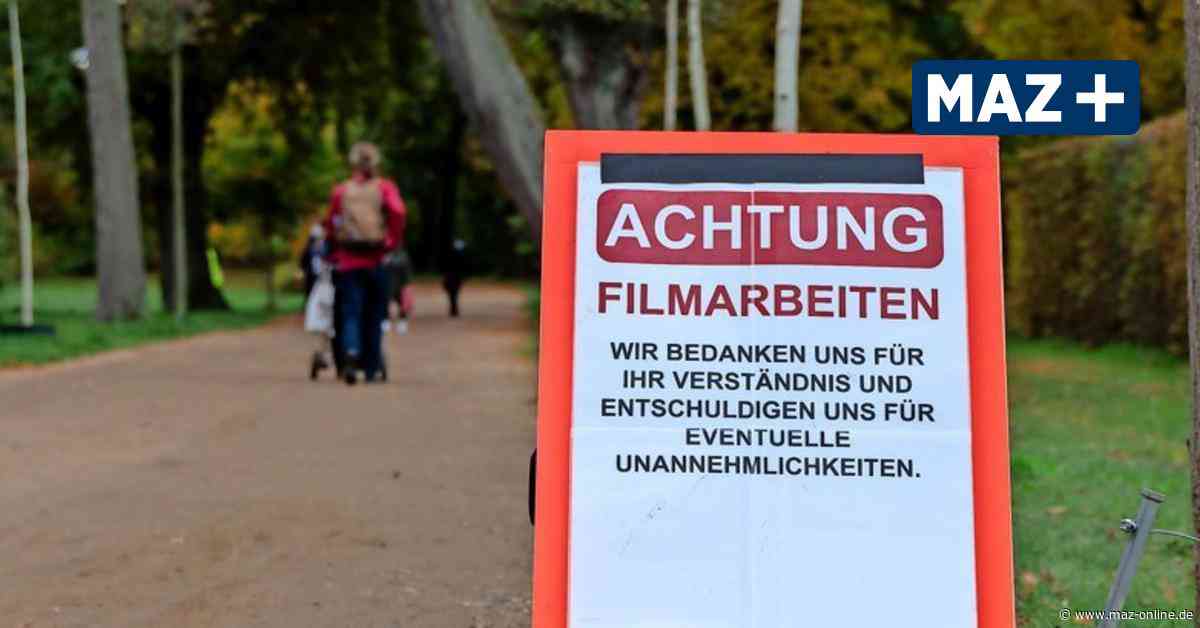 Potsdam: Netflix dreht Thriller-Serie in Sanssouci - Märkische Allgemeine Zeitung