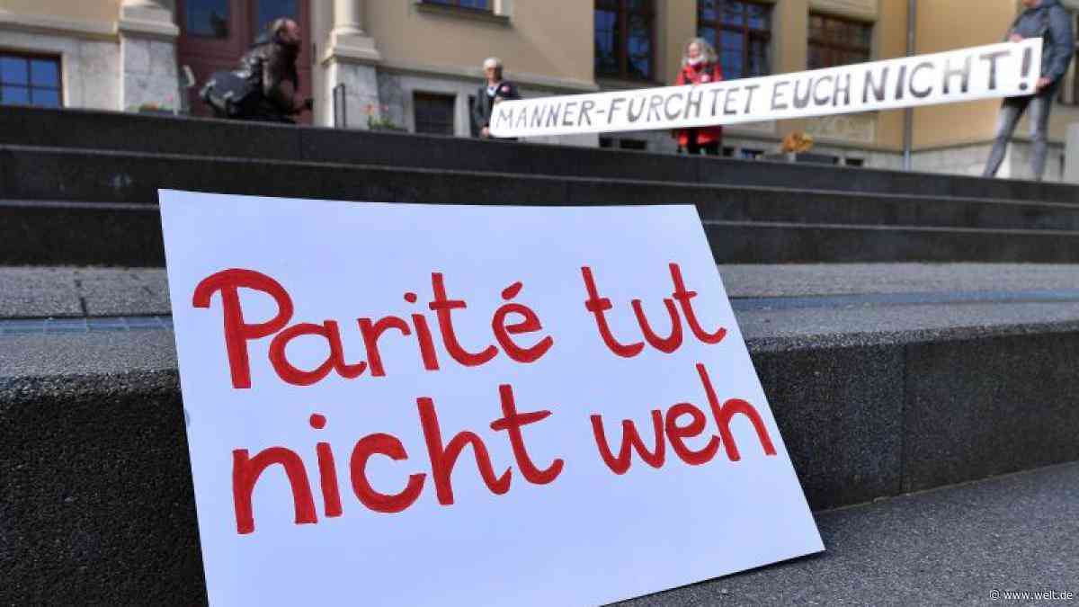 Urteil in Potsdam: Verfassungsgericht kippt Brandenburgs Paritätsgesetz - WELT