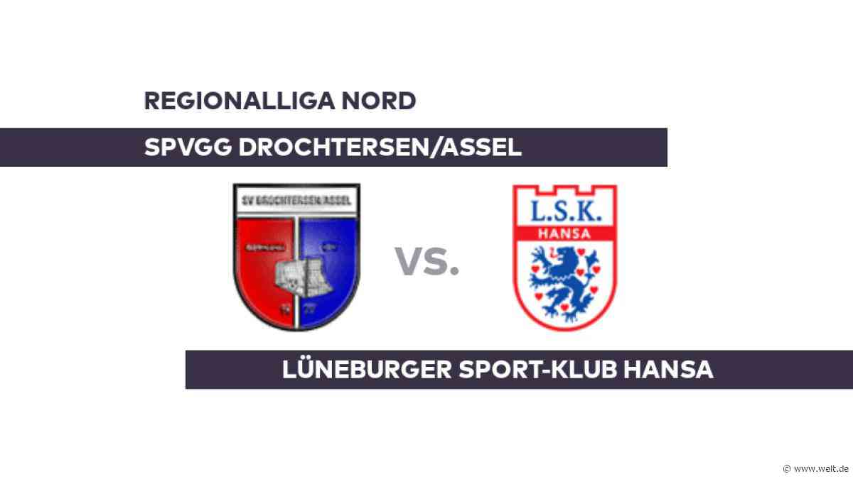 SpVgg Drochtersen/Assel - Lüneburger Sport-Klub Hansa: Lüneburg seit fünf Spielen sieglos - Regionalliga Nord - DIE WELT
