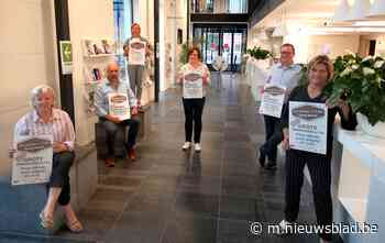 Stickers kleven om lokale handelaars te steunen (Zulte) - Het Nieuwsblad