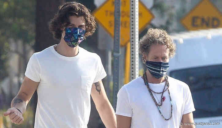 Shawn Mendes Steps Out in L.A. with Tour Manager Cez Darke