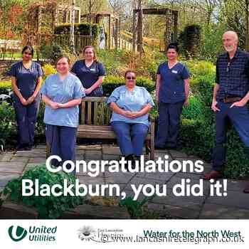 Water wise Blackburn folk net £25,000 for East Lancashire Hospice