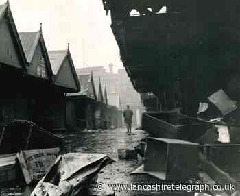 End of an era as photo records last day of Blackburn market