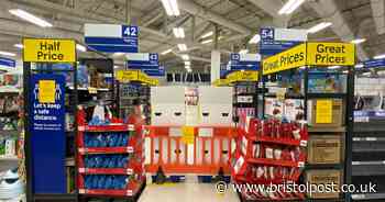 Supermarkets block off 'non-essential' items as lockdown starts in Wales