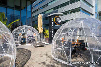 Toronto restaurants are turning to bubble dining. Here's how it works - NOW Magazine