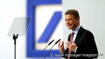 Investmentbanking bringt Deutsche Bank in Schwung