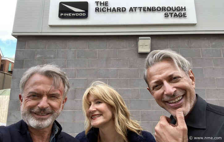 ‘Jurassic Park’ stars pay emotive tribute to Richard Attenborough at Pinewood Studios