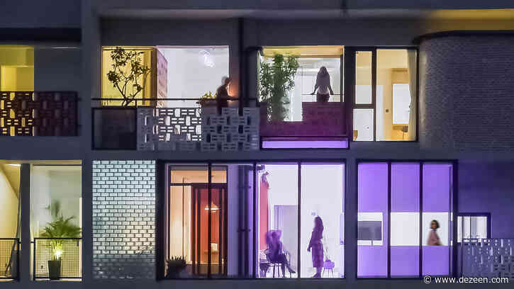 Fei Architects designs apartment block that frames residents' daily lives in Guangzhou