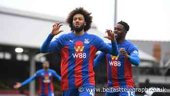 Jairo Riedewald and Wilfried Zaha give Crystal Palace victory at 10-man Fulham