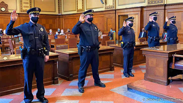 Five Pittsburgh Police Officers Promoted To Sergeants In Official Ceremony