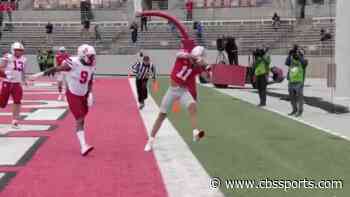 WATCH: Ohio State WR Jaxon Smith-Njigba makes insane toe-tapping TD catch vs. Nebraska