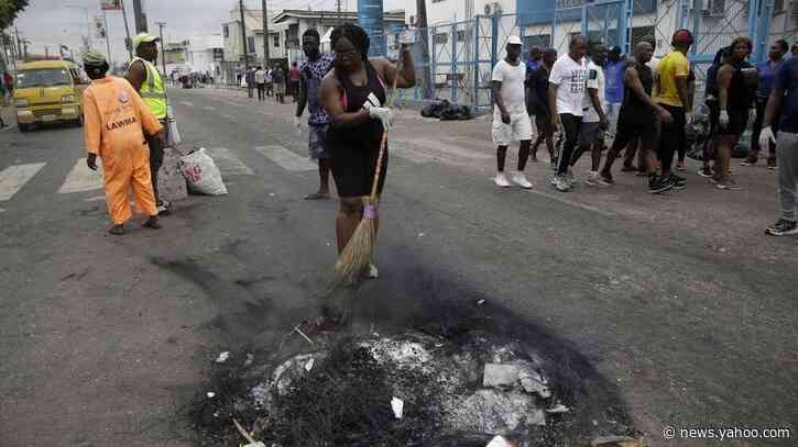 Nigeria’s police order massive mobilization to ‘dominate the public space’ after unrest over SARS