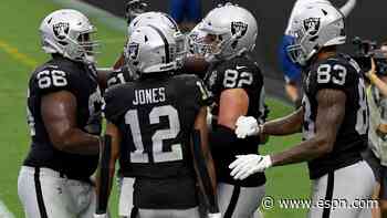 Raiders activate 4 OL who had contact with Brown