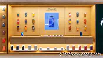 Apple Stores highlight iPhone 12 MagSafe accessories with interactive displays