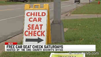 Erie County Sheriff's Office resumes free car seat checks resume