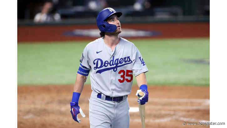 Dodgers’ Cody Bellinger has lower back stiffness, will DH in Game 4