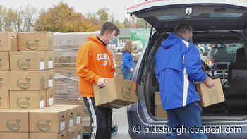 Food Distribution Event Held In New Castle For Families In Need