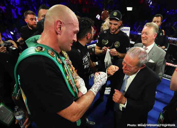 Tyson Fury reaffirms he’s fighting on December 5th in London