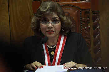 Zoraida Ávalos responde pedido de Omar Tello para definir competencias para investigar a Martín Vizcarra por supuestos sobornos - Expreso (Perú)