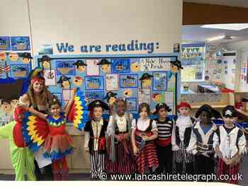 Pupils at Darwen school enjoyed a pirate day to celebrate their learning