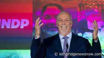 New Democrats turn minority into majority in British Columbia election - Lethbridge News Now