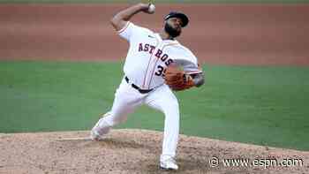 Houston Astros pitcher Josh James out 6-8 months after hip surgery - ESPN