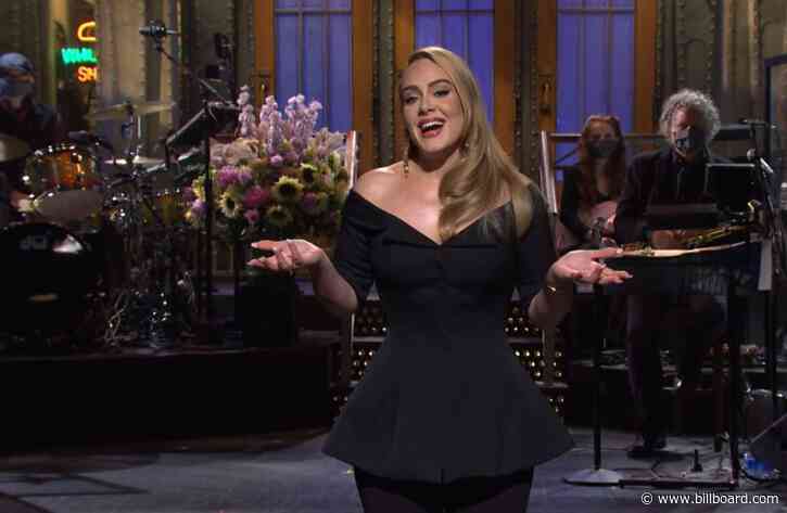 Adele Gives Update on Her New Album During ‘SNL’ Monologue: Watch