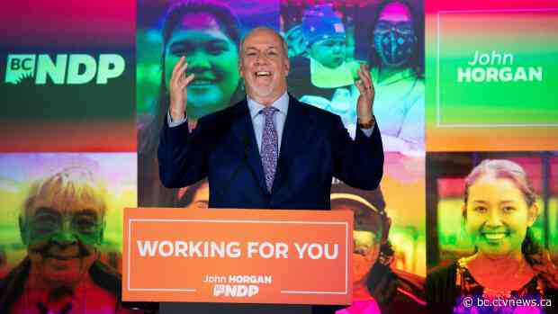 CTV News declares NDP majority in B.C. election