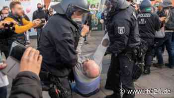 Berlin: Demo gegen Corona-Maßnahmen gestoppt