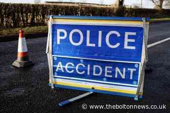 Man dies after crash on M56 hard shoulder between car and maintenance lorry