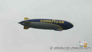 Goodyear Blimp Spotted Over Heinz Field For Pitt-Notre Dame Game
