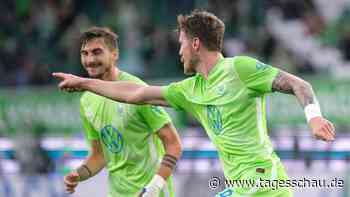 Wolfsburg zittert sich zum ersten Saisonsieg